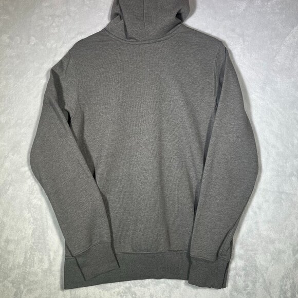 The North Face Hoodie Mens S Gray Pullover Sweatshirt Bear Logo Outdoors Nature - Picture 5 of 7